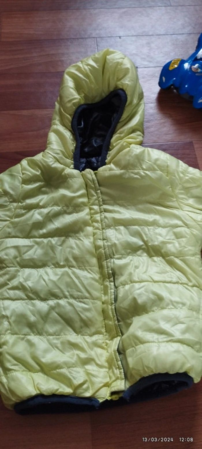 Veste zippée double face fille - photo numéro 6