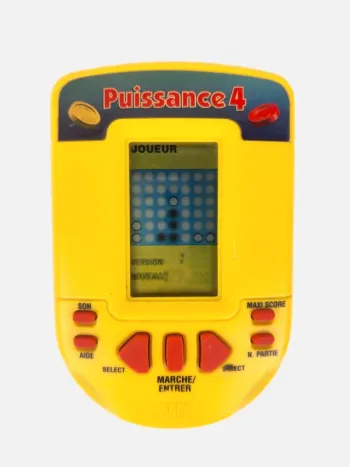 Jeu Électronique Vintage MB Puissance 4 - Connect Four - Fonctionnel 1998