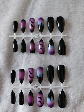 Faux ongles pour Halloween