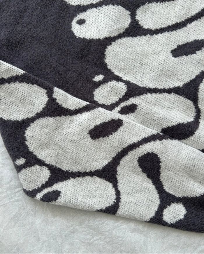 Pull Gris Vintage Taille M - photo numéro 3