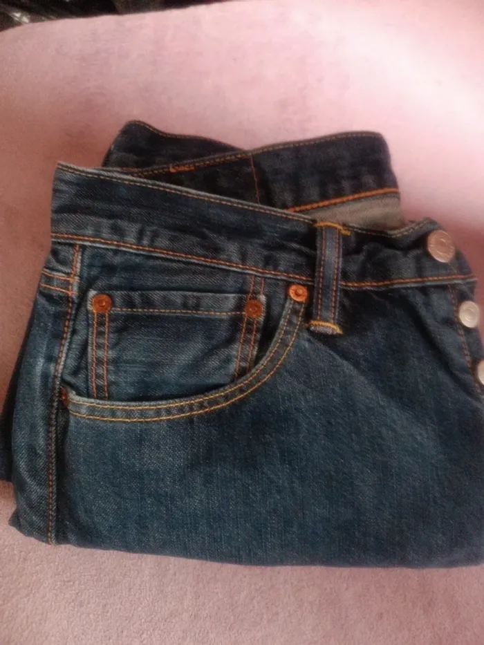 Pantalon jean bleu Levi's - photo numéro 10