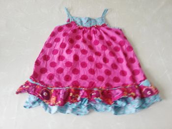 Débardeur à bretelles rose 10 ans orchestra