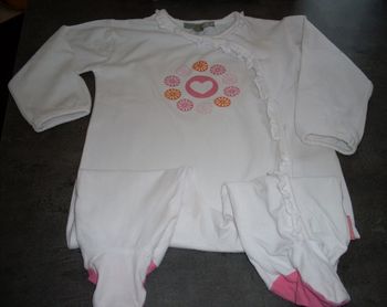 pyjama orchestra en coton 12 mois bon état