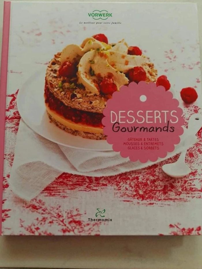 Livre thermomix « dessert gourmand »
