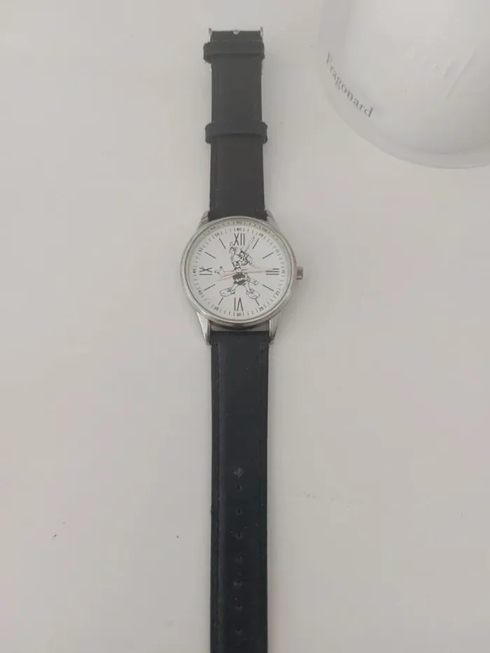 Montre asterix bracelet cuir