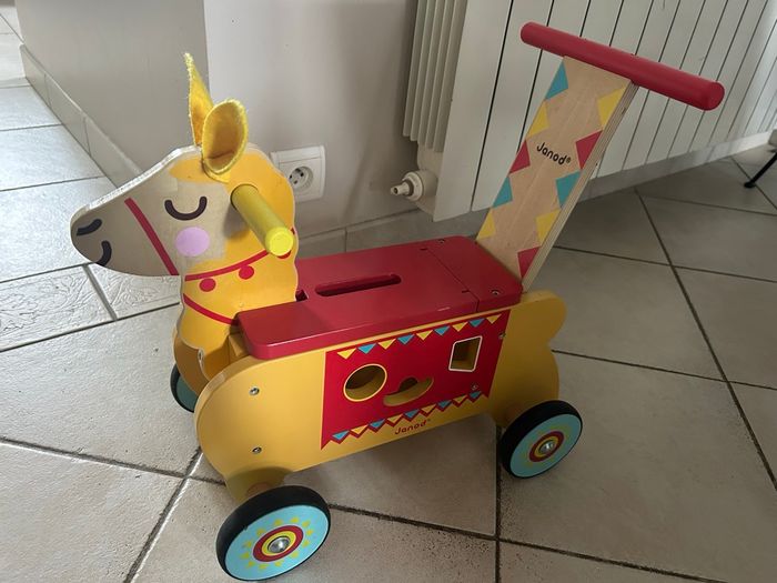 Porteur en bois lama - photo numéro 3