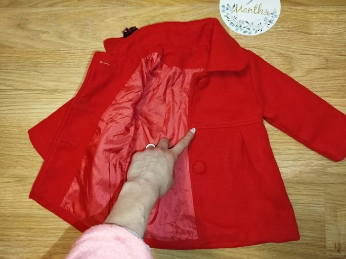 Veste rouge fille 9 mois - photo numéro 6