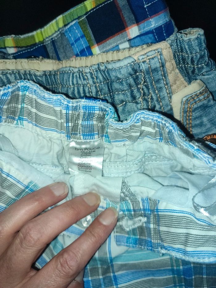 Lot short + 1 maillot de bain 12 mois - photo numéro 9