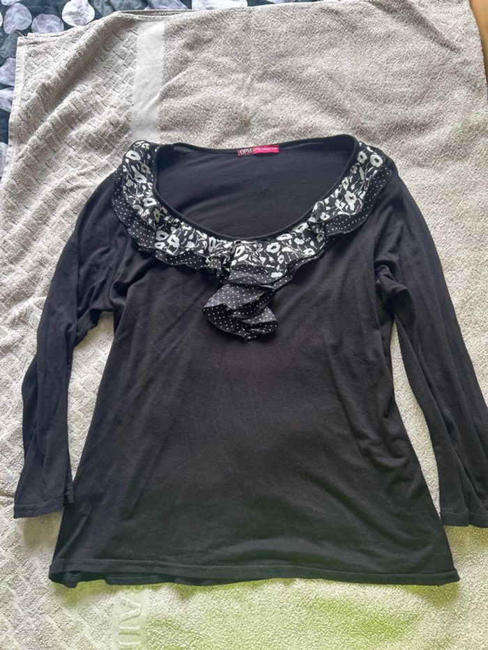 TEE shirt manche longue noir