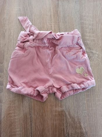 Short vieux rose