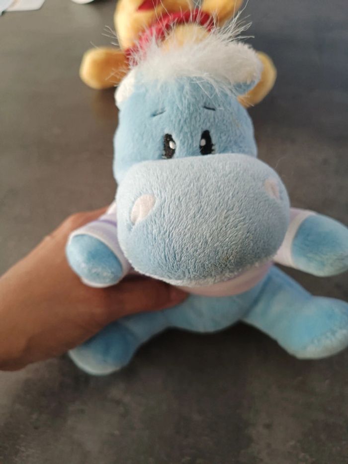 Peluche hippopotame