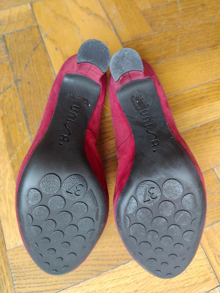 Escarpins rouge Unisa T37 excellent état - photo numéro 4