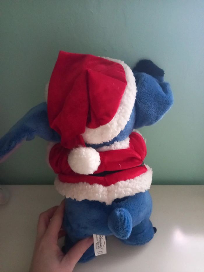 Peluche Stitch Père Noël - photo numéro 3