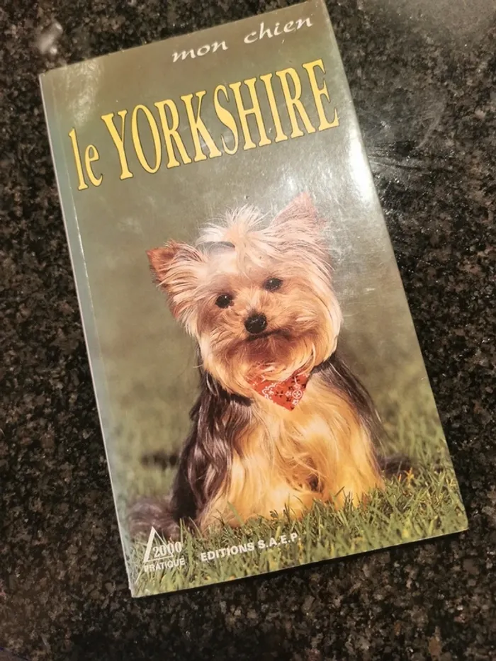 Livre " Mon chien, le Yorshire"