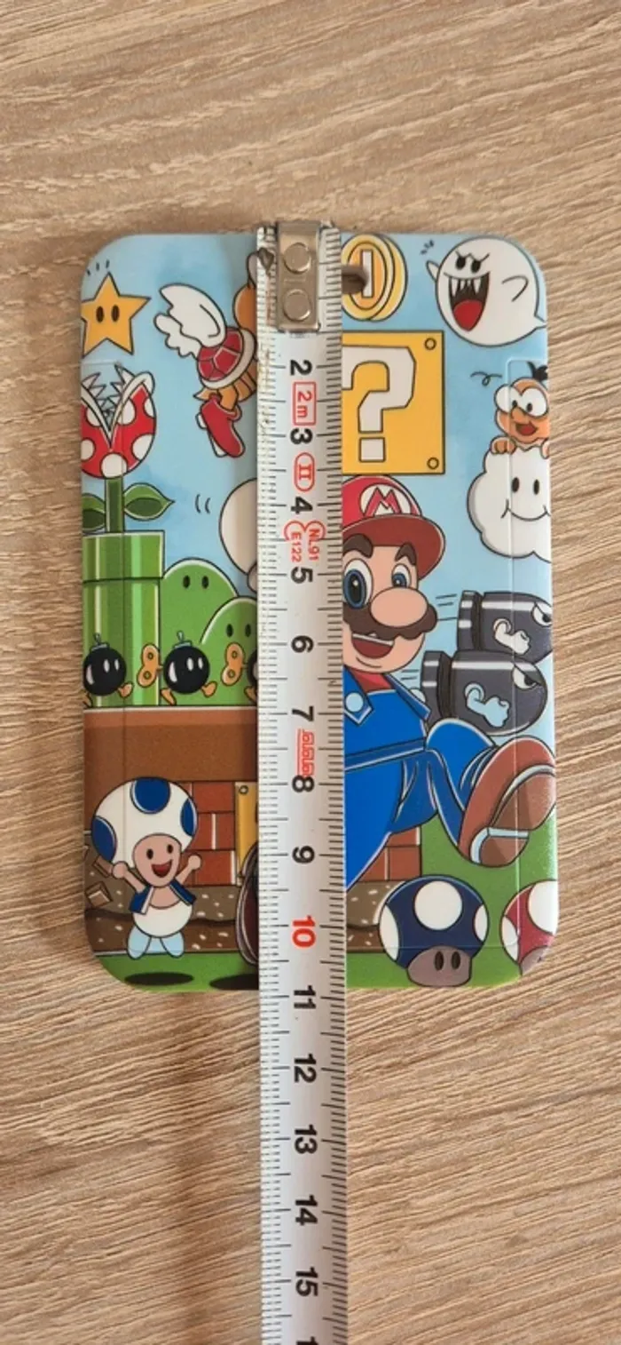 Porte carte d'identité Super Mario  avec une lanière fantaisie. - photo numéro 5