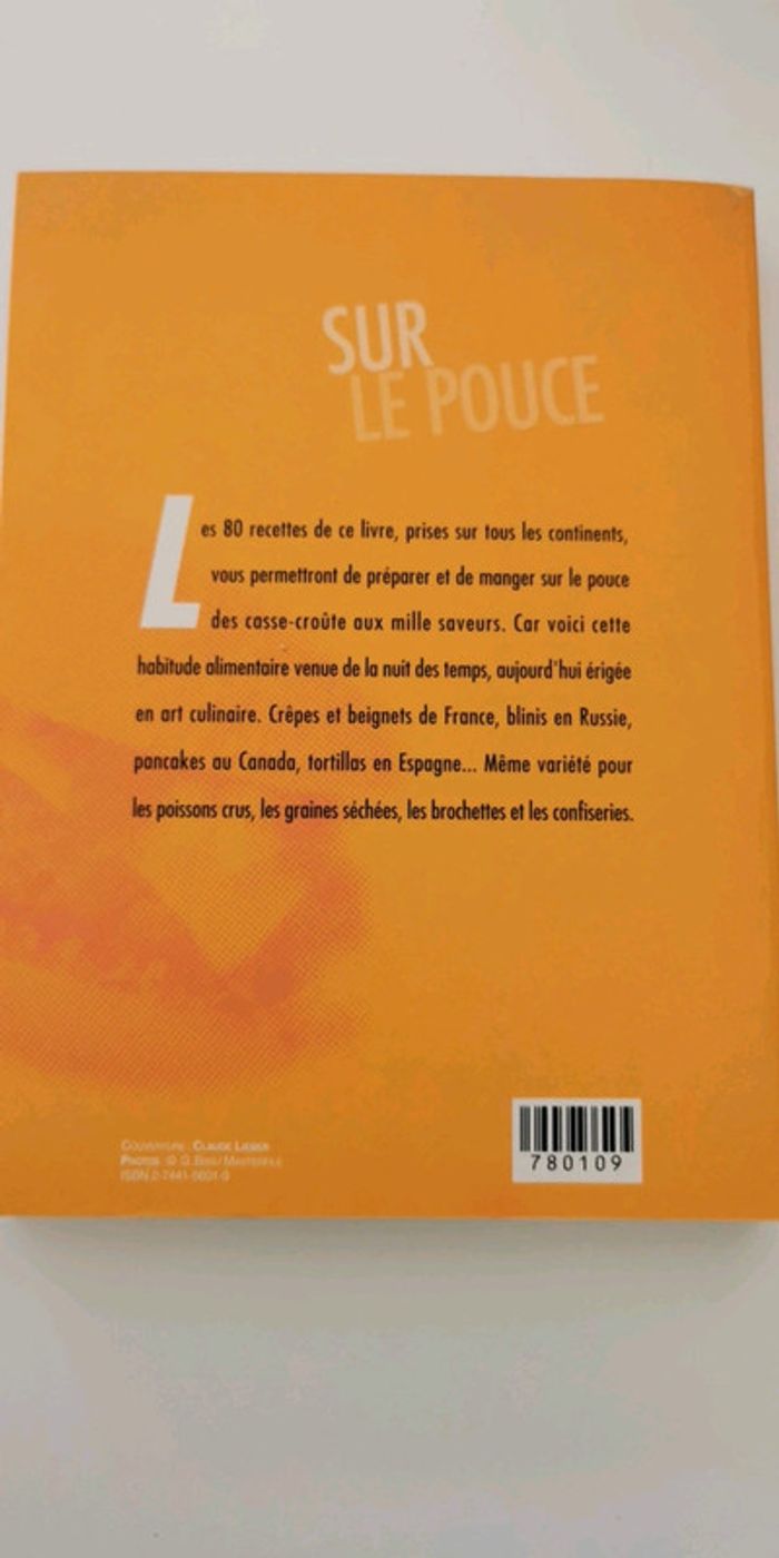 Sur le pouce Le tour du monde en 80 casse croûte - photo numéro 2