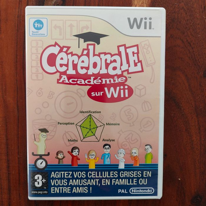 Jeu cérébral académie Nintendo Wii