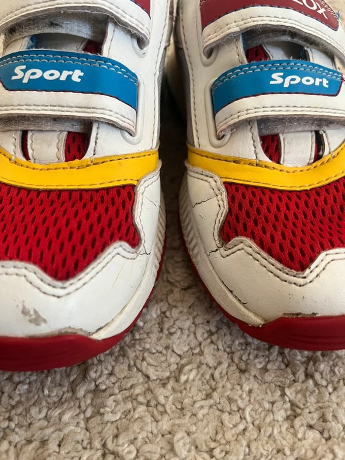 Basket Geox Multicolore taille 32💫 - photo numéro 3