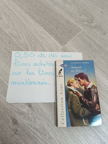 Livre Harlequin collection Azur