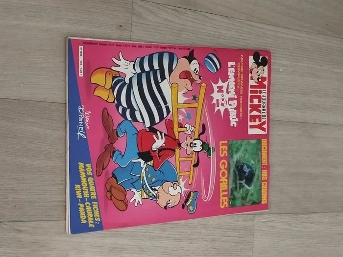 Lot Vintage 7 magazines Journal de Mickey année 1983 L059  7595020317 - photo numéro 6