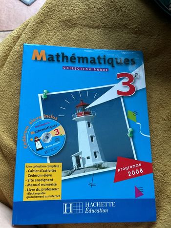 Manuel de mathématique