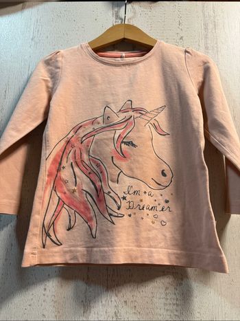 T shirt ML fille taille 92