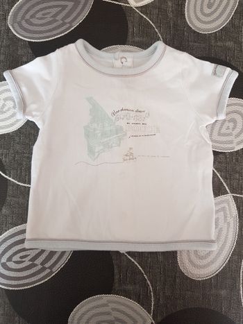T-shirt manches courtes - 6 mois