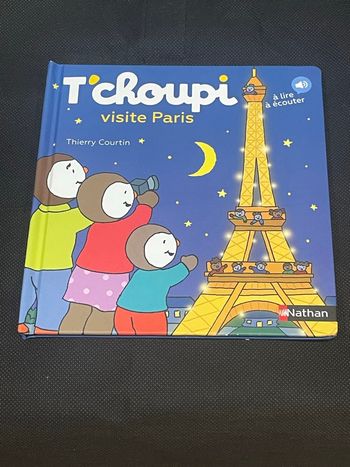 Livre Tchoupi visite Paris
