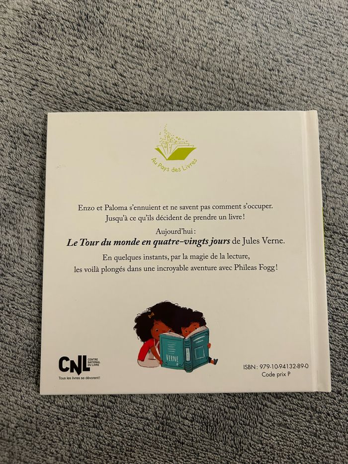Livre McDo « Une aventure avec Phileas Fogg » Collection « Au pays des livres » 2020 - photo numéro 2