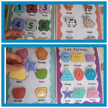 Livret a scratch ludique pour le tous petit 