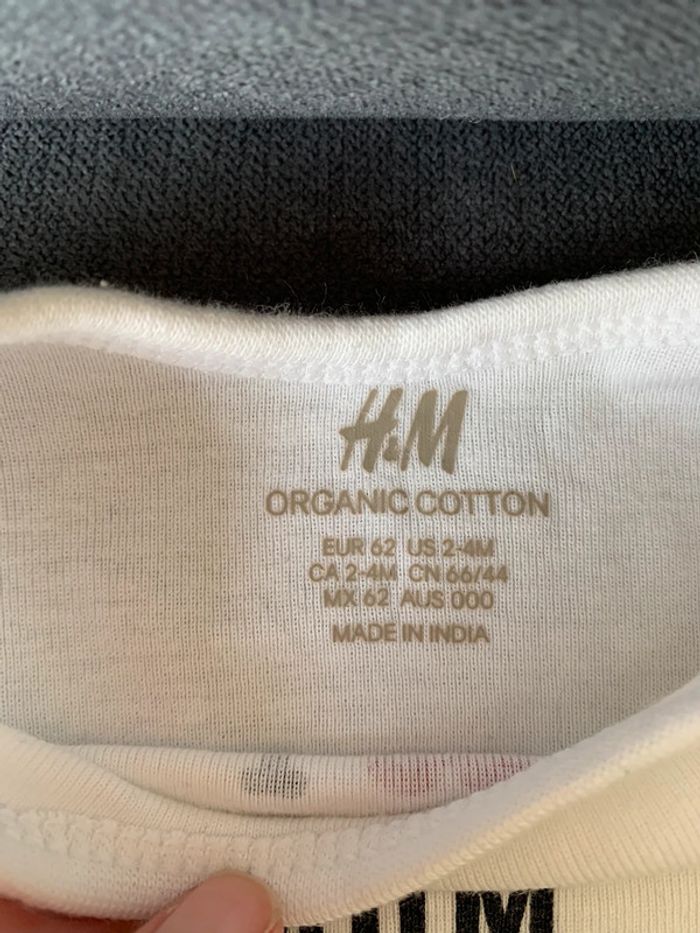 Lot 3 bodys 6 mois - photo numéro 4