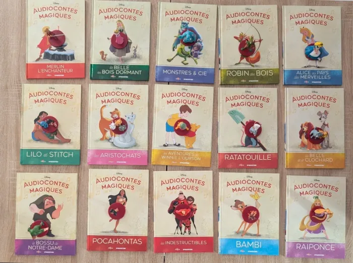 Livre audiocontes magique Disney