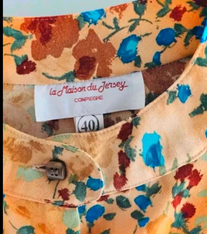 Blouse La  maison  du jersey  Taille 40 vintage - photo numéro 2
