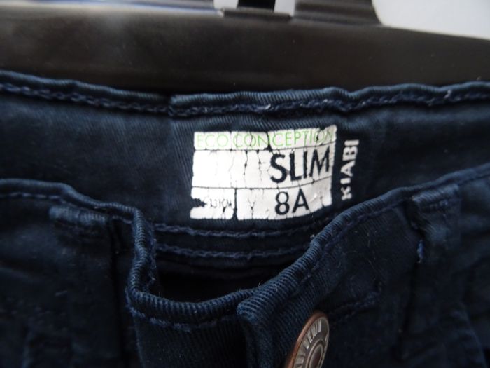 Pantalon bleu marine - 8 ans - photo numéro 2