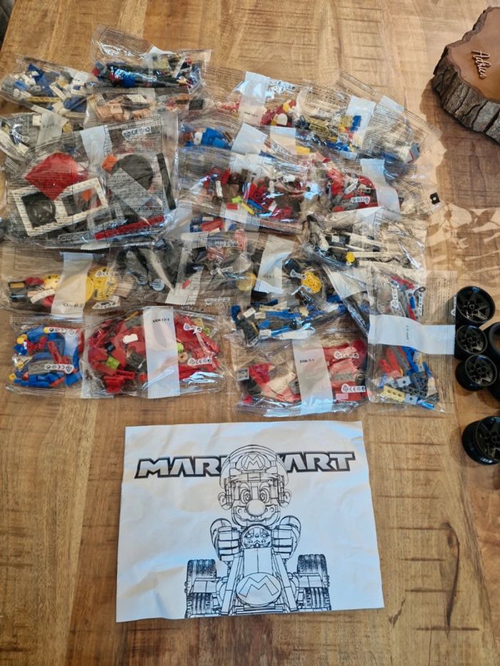 Mario Kart Mario et kart standard Copie Lego 72037 1972 pièces - photo numéro 2