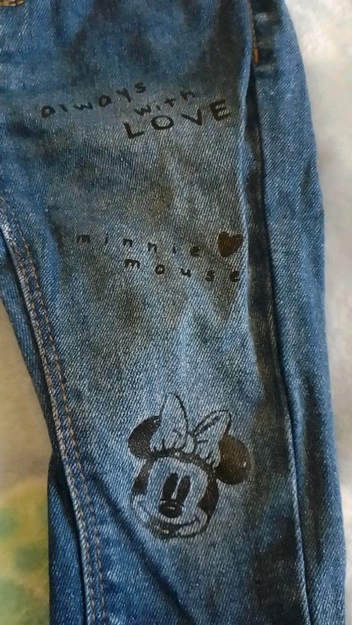 Jeans Disney Minnie 6 mois - photo numéro 2