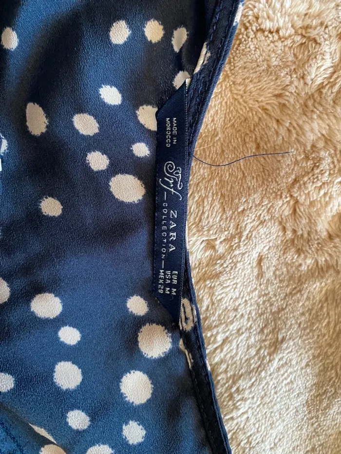Blouse pois Zara - photo numéro 4