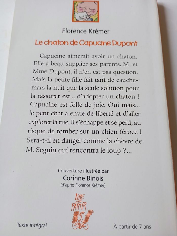 Le chaton de Capucine Dupont - photo numéro 3