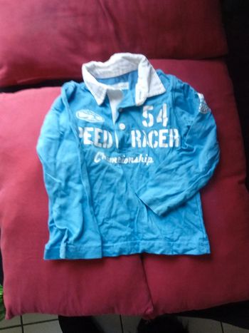 Polo 2 ans manches longues