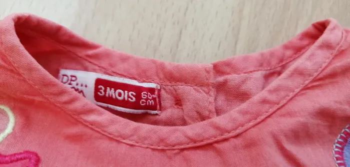 Lot de 2 robes Dpam 3 mois - photo numéro 10