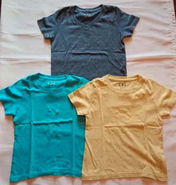 Lot de 3 tee-shirts la halle