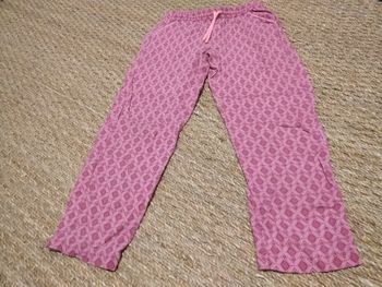 Pantalon chino Okaidi rose 7 ans