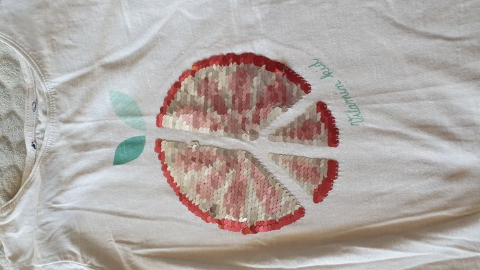 T shirt Manche courte sequin - photo numéro 2