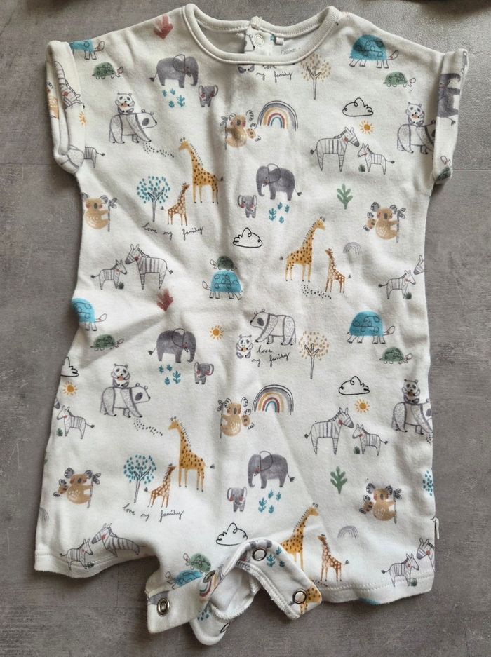 Lot de 3 grenouillère next baby 6mois - photo numéro 3