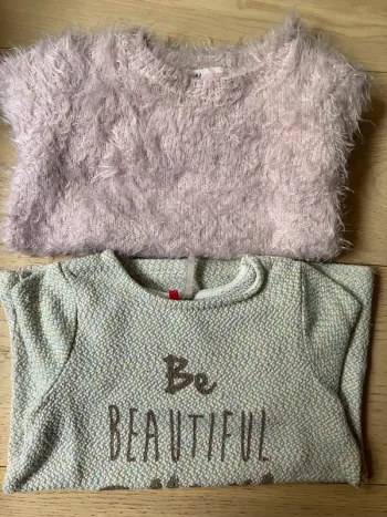Lot de deux pulls fille 5 ans H&M/Orchestra