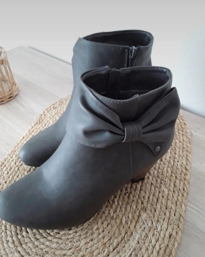 Bottine grise - photo numéro 5