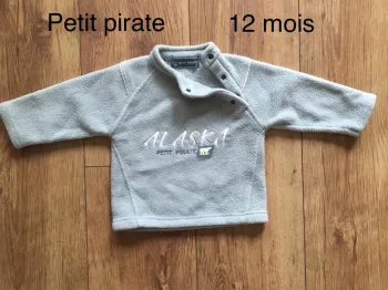 Pull polaire Petit Pirate 12 mois