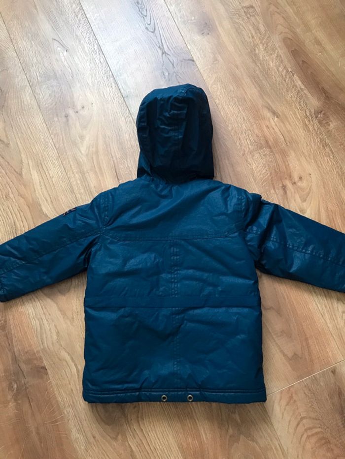 Manteau bleu 3 ans comme neuf - photo numéro 2