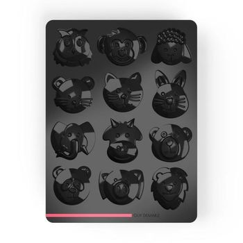 Moule 12 animaux Guy Demarle