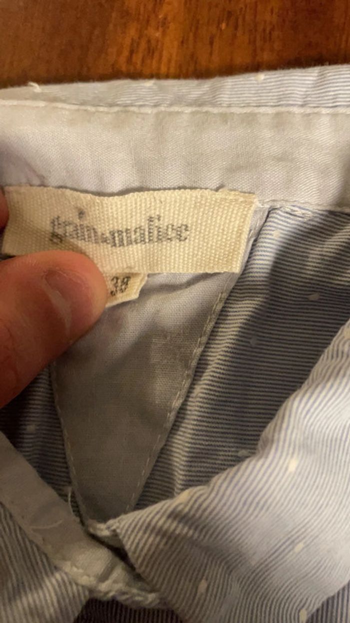 Blouse Grain de Malice (bleu clair), M / 38 / 10 - photo numéro 5